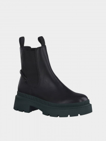 Черевики та чоботи Tamaris модель 1-1-25405-29 071 BLACK/DK.GREEN Фото