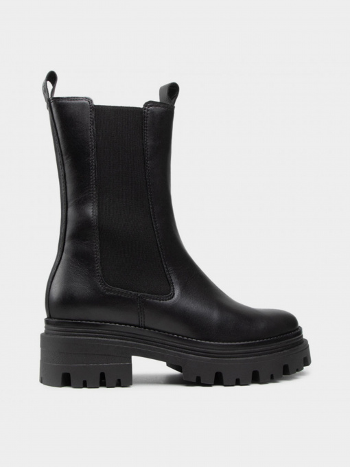 Ботинки и сапоги Tamaris Chelsea модель 1-1-25498-29 003 BLACK LEATHER Фото