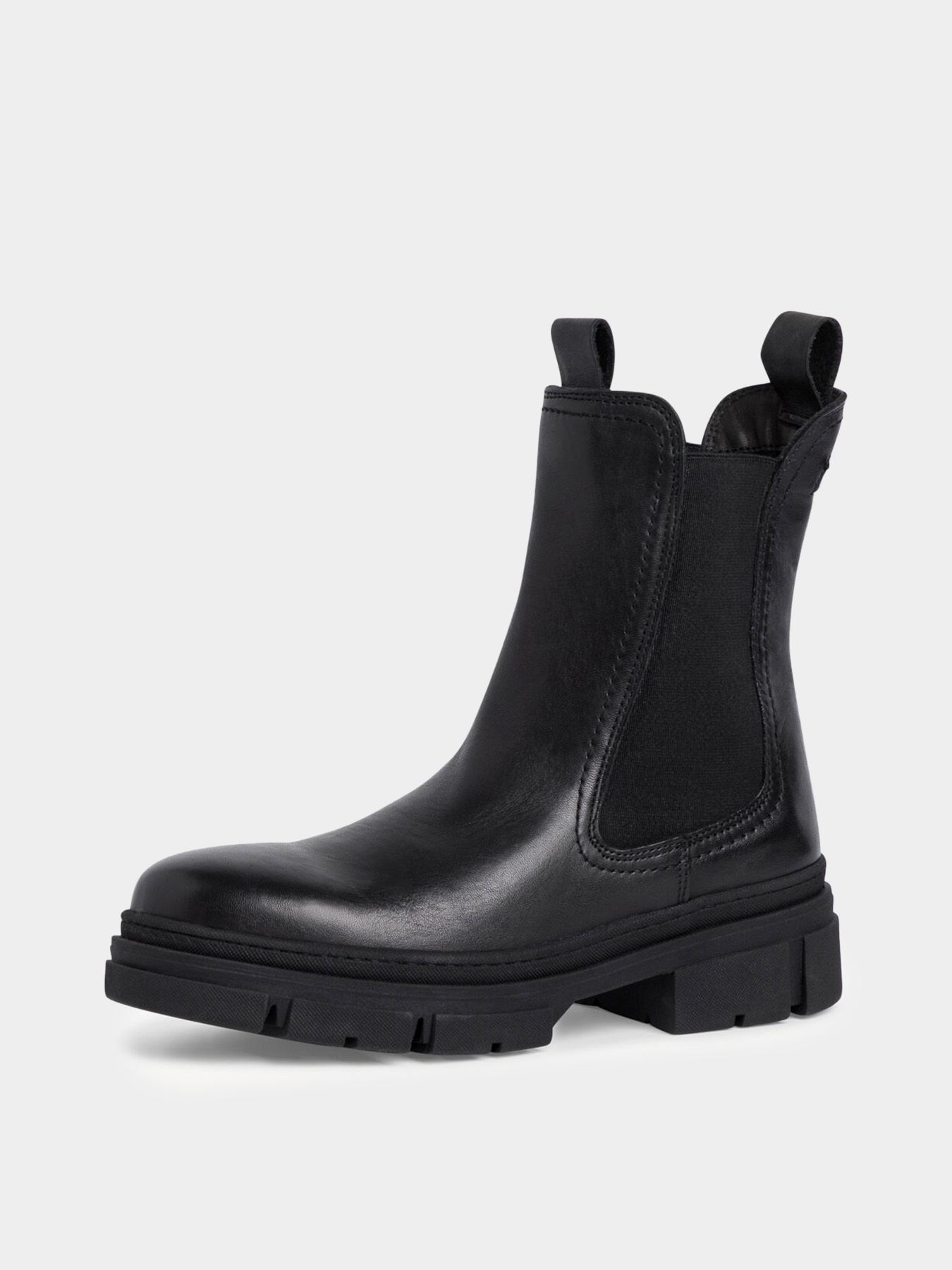 Ботинки и сапоги Tamaris модель 1-1-25901-29 003 BLACK LEATHER Фото