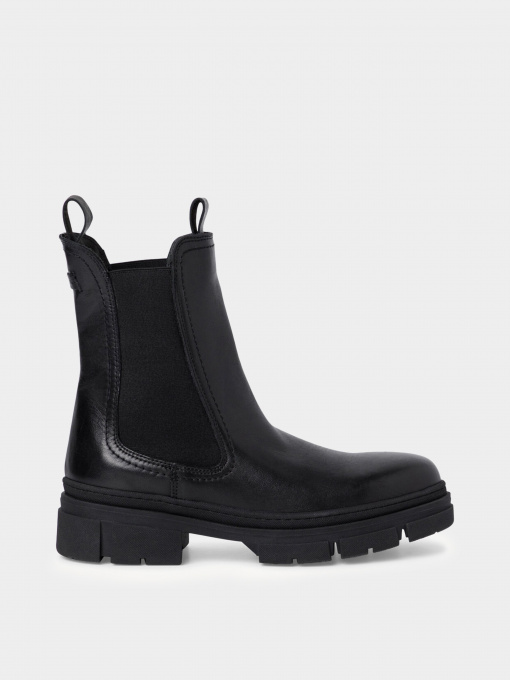 Ботинки и сапоги Tamaris модель 1-1-25901-29 003 BLACK LEATHER Фото