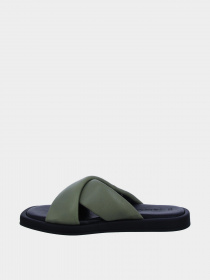 Шльопанці Tamaris модель 1-1-27118-20 708 SAGE/BLACK Фото