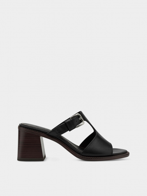 Шльопанці Tamaris модель 1-1-27206-20 003 BLACK LEATHER Фото