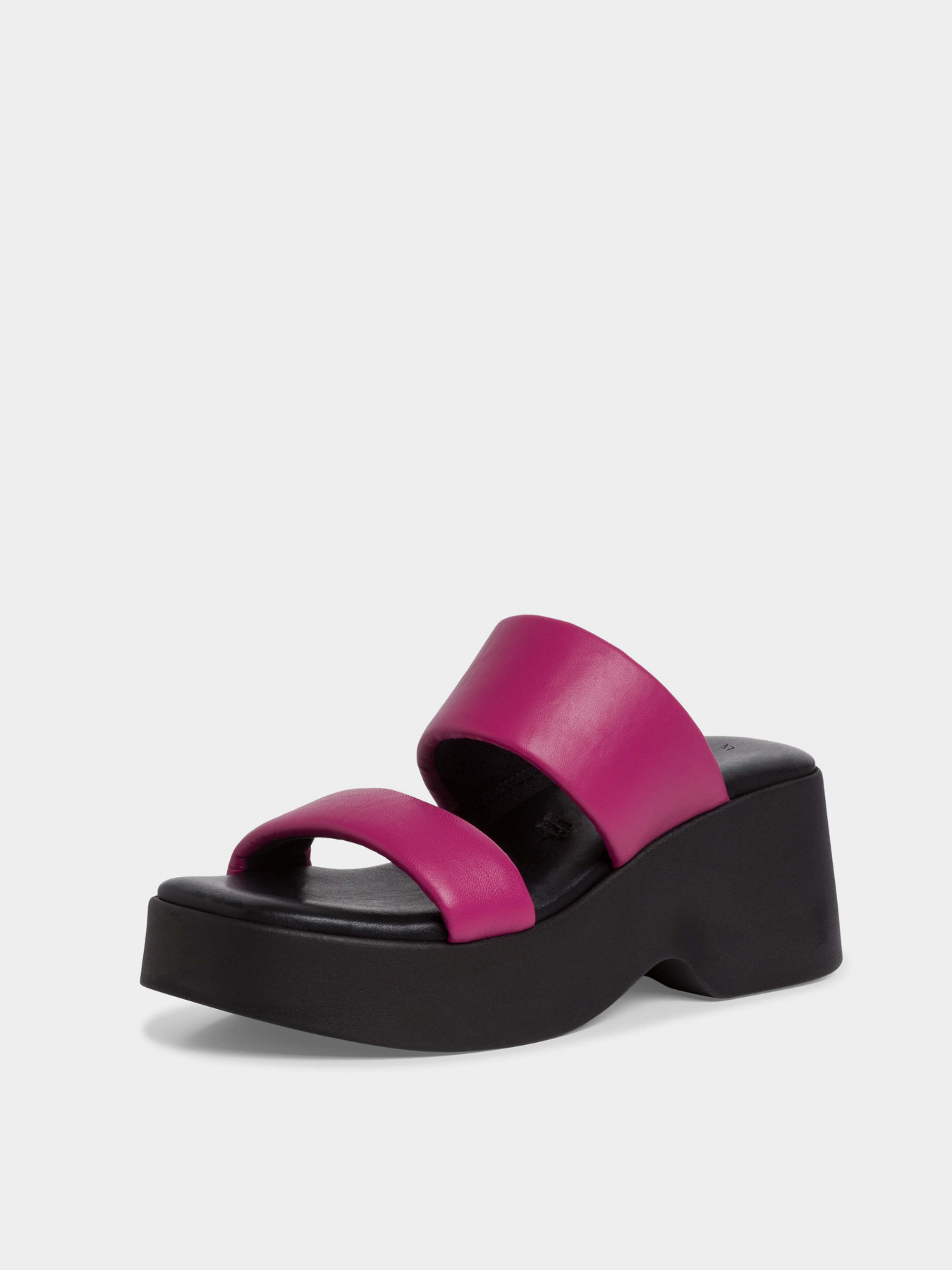 Шльопанці Tamaris модель 1-1-27227-20 519 FUXIA/BLACK Фото