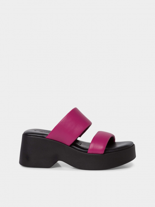 Шльопанці Tamaris модель 1-1-27227-20 519 FUXIA/BLACK Фото