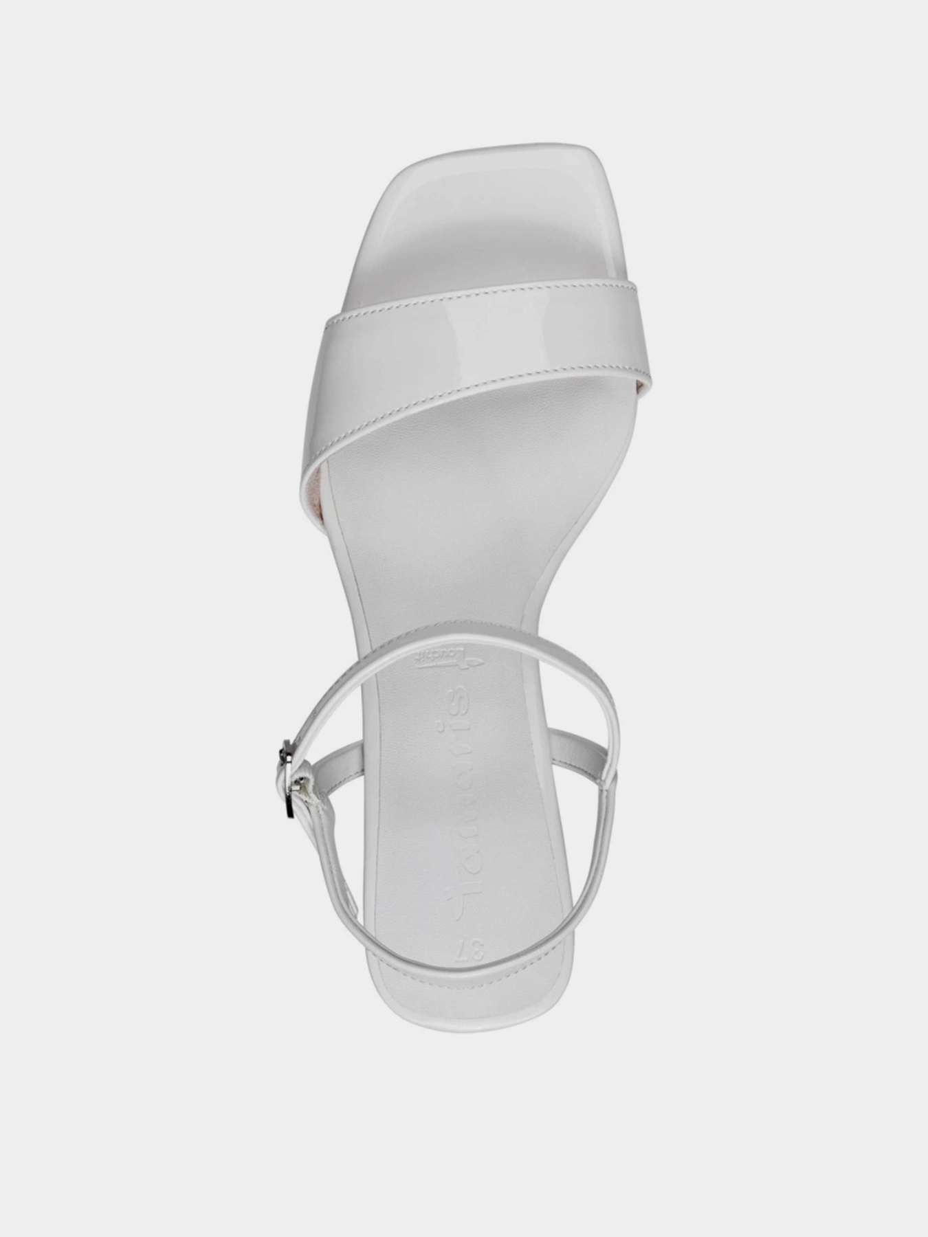 Босоніжки Tamaris модель 1-1-28011-20 123 WHITE PATENT Фото