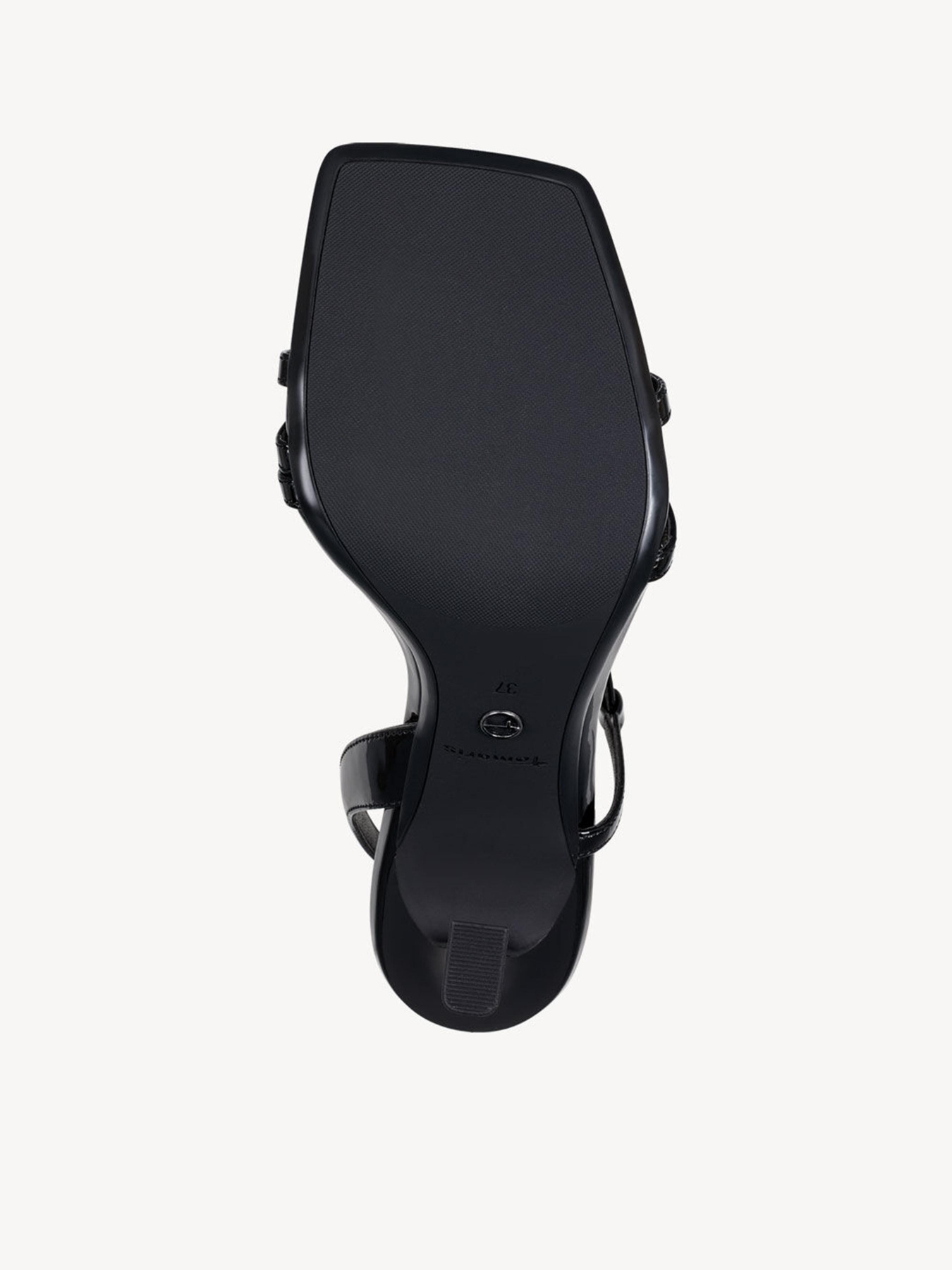 Босоніжки Tamaris модель 1-1-28357-20 018 BLACK PATENT Босоніжки Tamaris модель 1-1-28357-20 018 BLACK PATENT Фото
