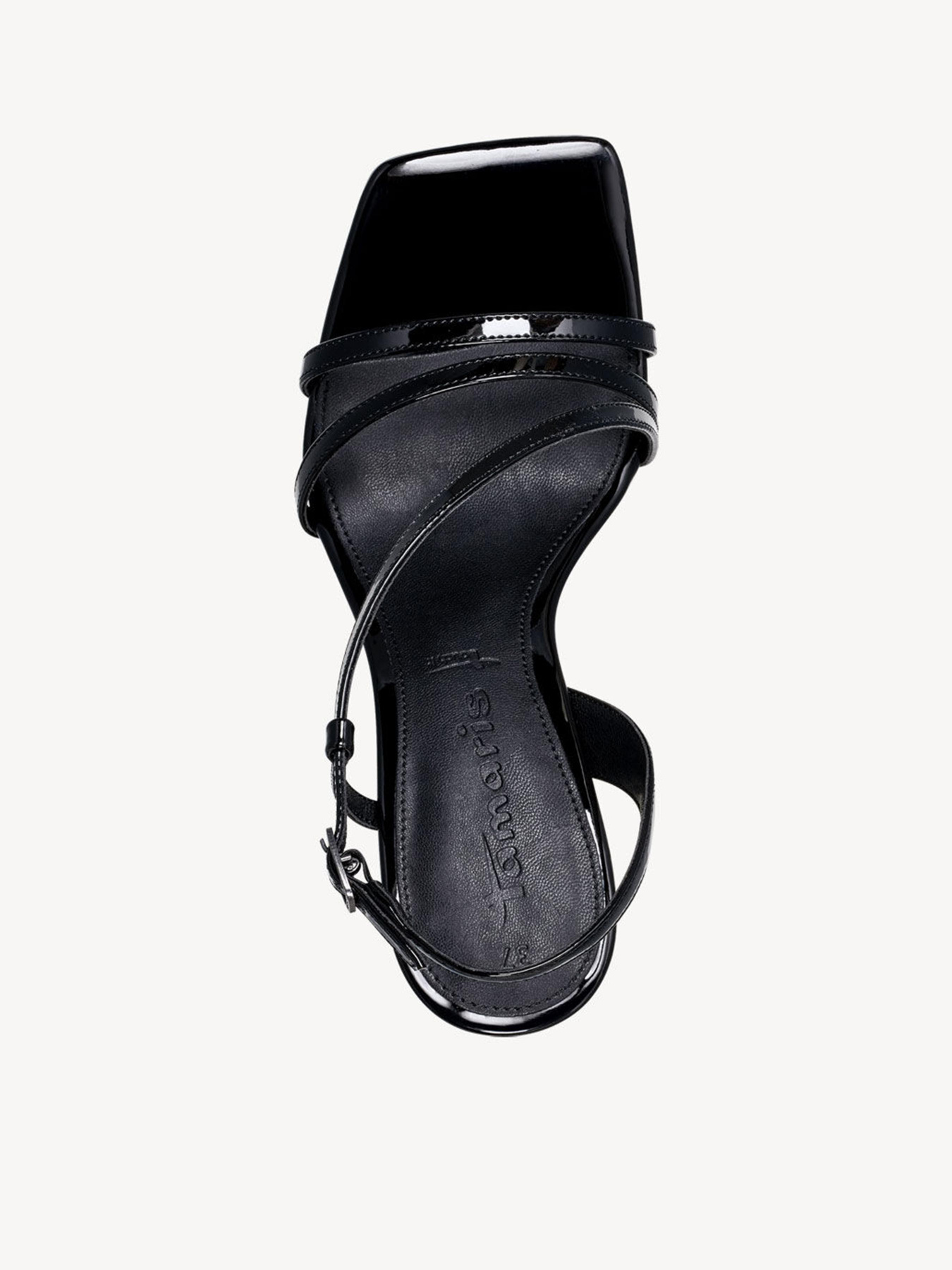 Босоніжки Tamaris модель 1-1-28357-20 018 BLACK PATENT Босоніжки Tamaris модель 1-1-28357-20 018 BLACK PATENT Фото