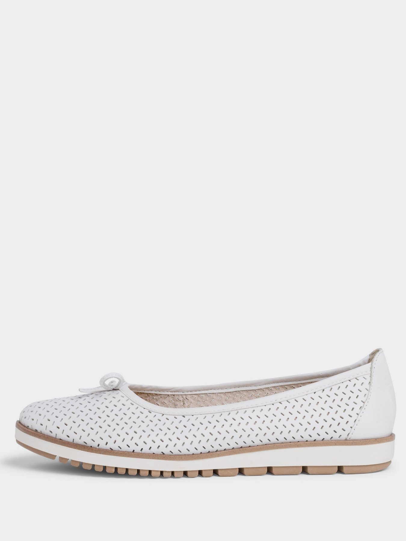 Туфлі та лофери Tamaris модель 1-1-22121-26 117 WHITE LEATHER Фото