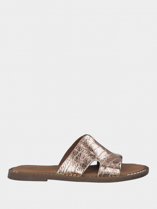 Шлёпанцы Tamaris модель 1-1-27135-26 979 ROSE GOLD CROC Фото