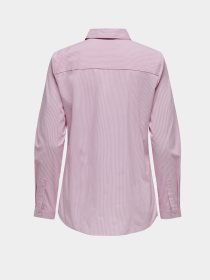 Рубашки JDY MIO L/S SHIRT модель 15149877_Shocking Pink SMALL WHITE Фото