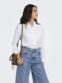 Рубашки JDY MIO L/S SHIRT модель 15149877_White Фото