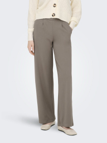 Брюки JDY GEGGO LIFE NEW LONG PANT модель 15208430_Driftwood BLACK BUTTONS Фото