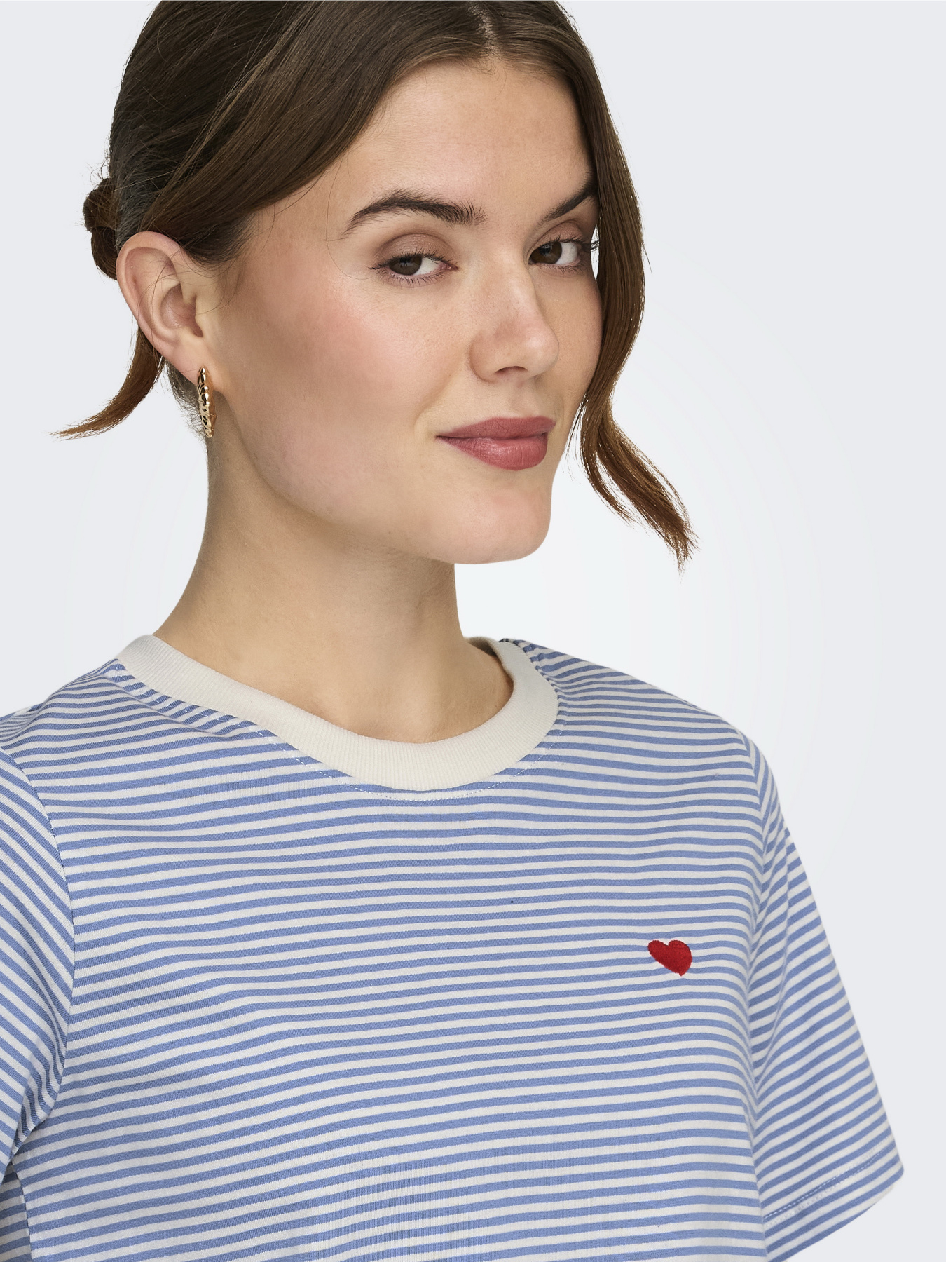 Футболки і поло JDY PISA S/S PRINT TOP модель 15298612_Ebb And Flow CD STRIPES AN Фото