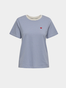 Футболки і поло JDY PISA S/S PRINT TOP модель 15298612_Ebb And Flow CD STRIPES AN Фото