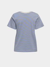 Футболки і поло JDY PISA S/S PRINT TOP модель 15298612_Ebb And Flow CD STRIPES AN Фото