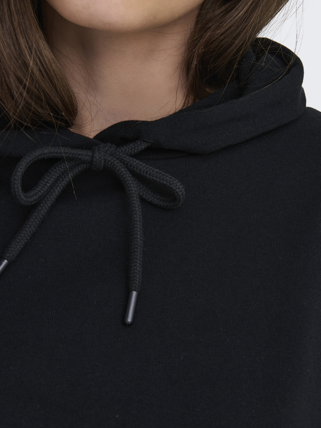 Худи и свитшоты JDY AMALFI LIFE L/S HOOD SWEAT модель 15356341_Black Фото