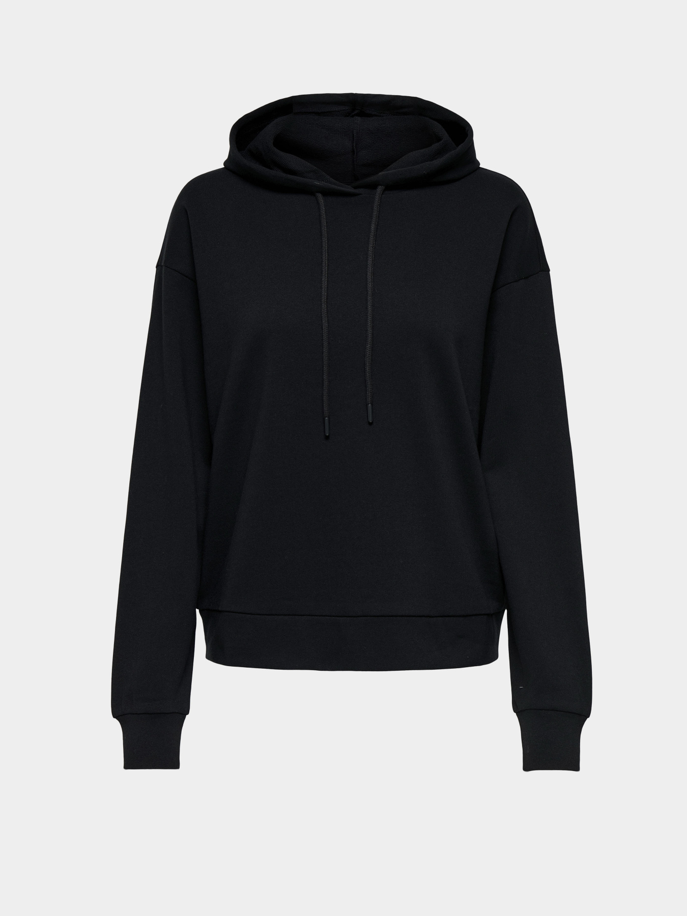 Худи и свитшоты JDY AMALFI LIFE L/S HOOD SWEAT модель 15356341_Black Фото