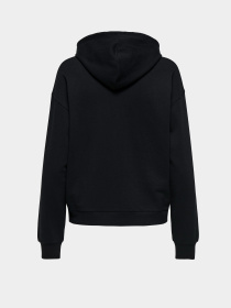 Худи и свитшоты JDY AMALFI LIFE L/S HOOD SWEAT модель 15356341_Black Фото