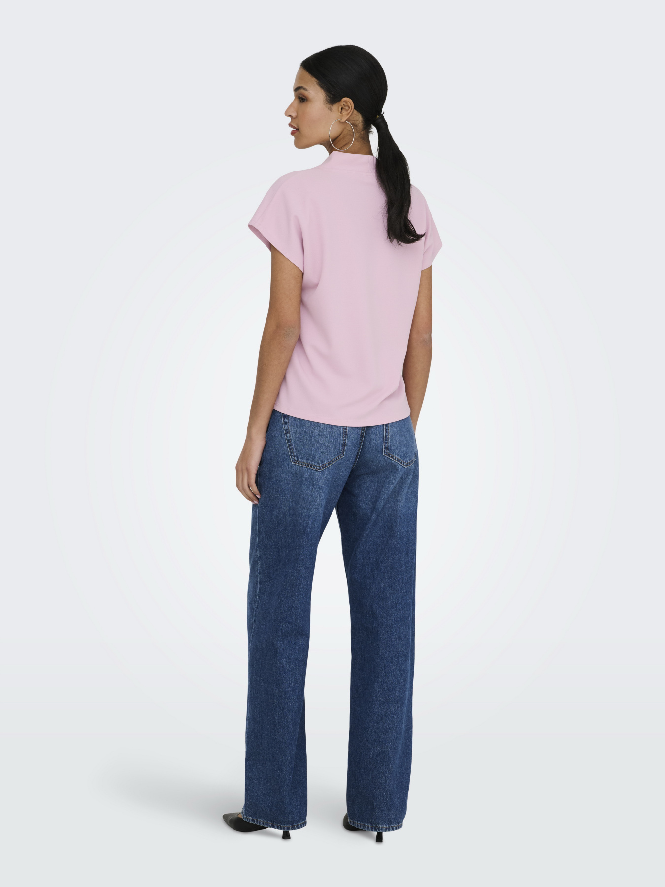 Футболки и поло JDY JOY LIFE S/S TOP модель 15363209_Fragrant Lilac Фото