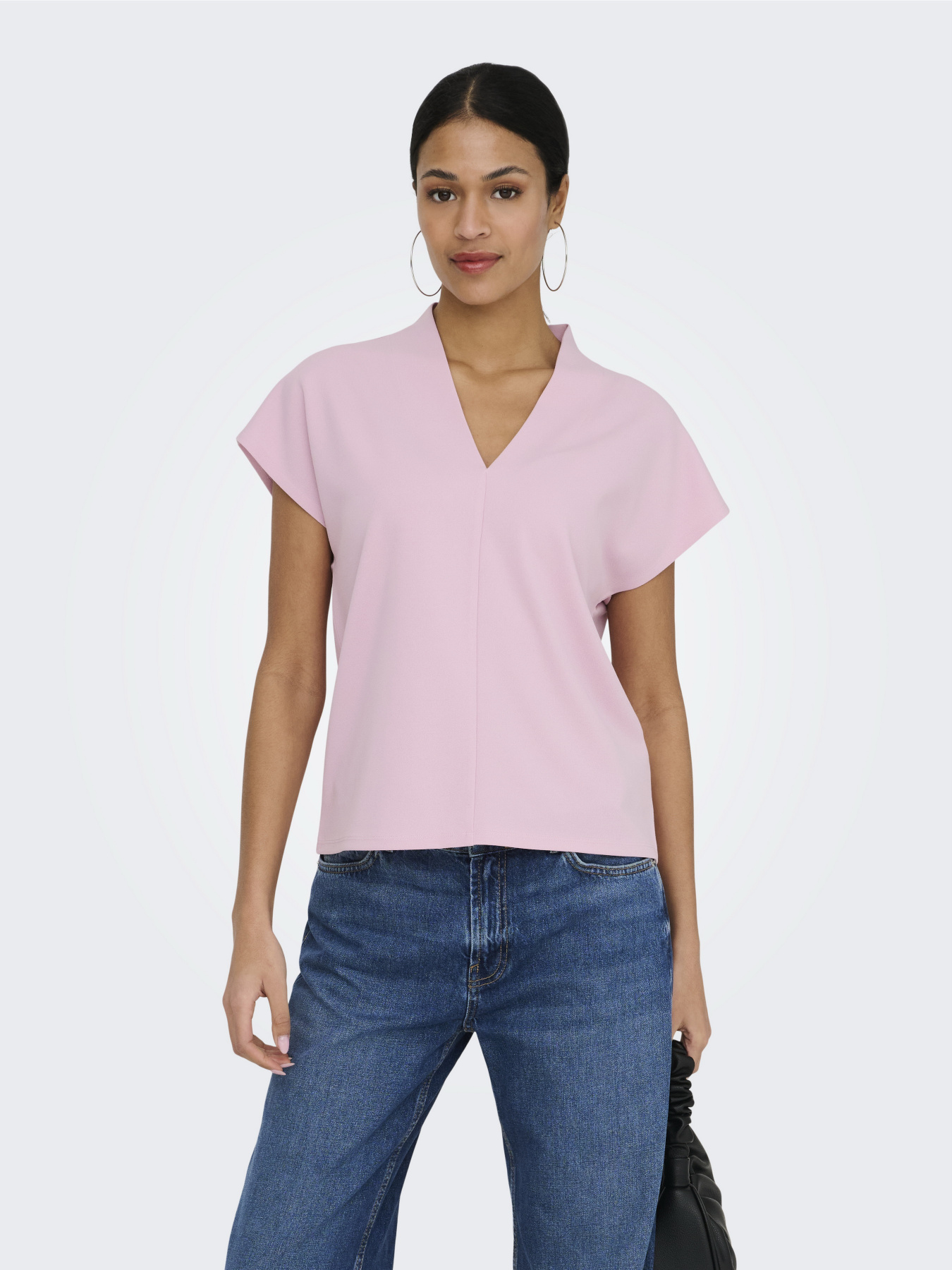Футболки и поло JDY JOY LIFE S/S TOP модель 15363209_Fragrant Lilac Фото