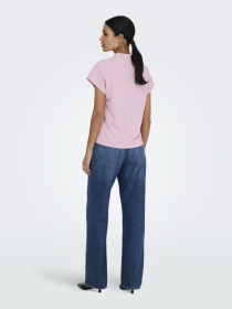 Футболки и поло JDY JOY LIFE S/S TOP модель 15363209_Fragrant Lilac Фото
