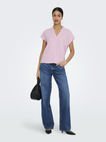 Футболки и поло JDY JOY LIFE S/S TOP модель 15363209_Fragrant Lilac Фото