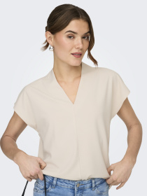 Футболки и поло JDY JOY LIFE S/S TOP модель 15363209_Sandshell Фото