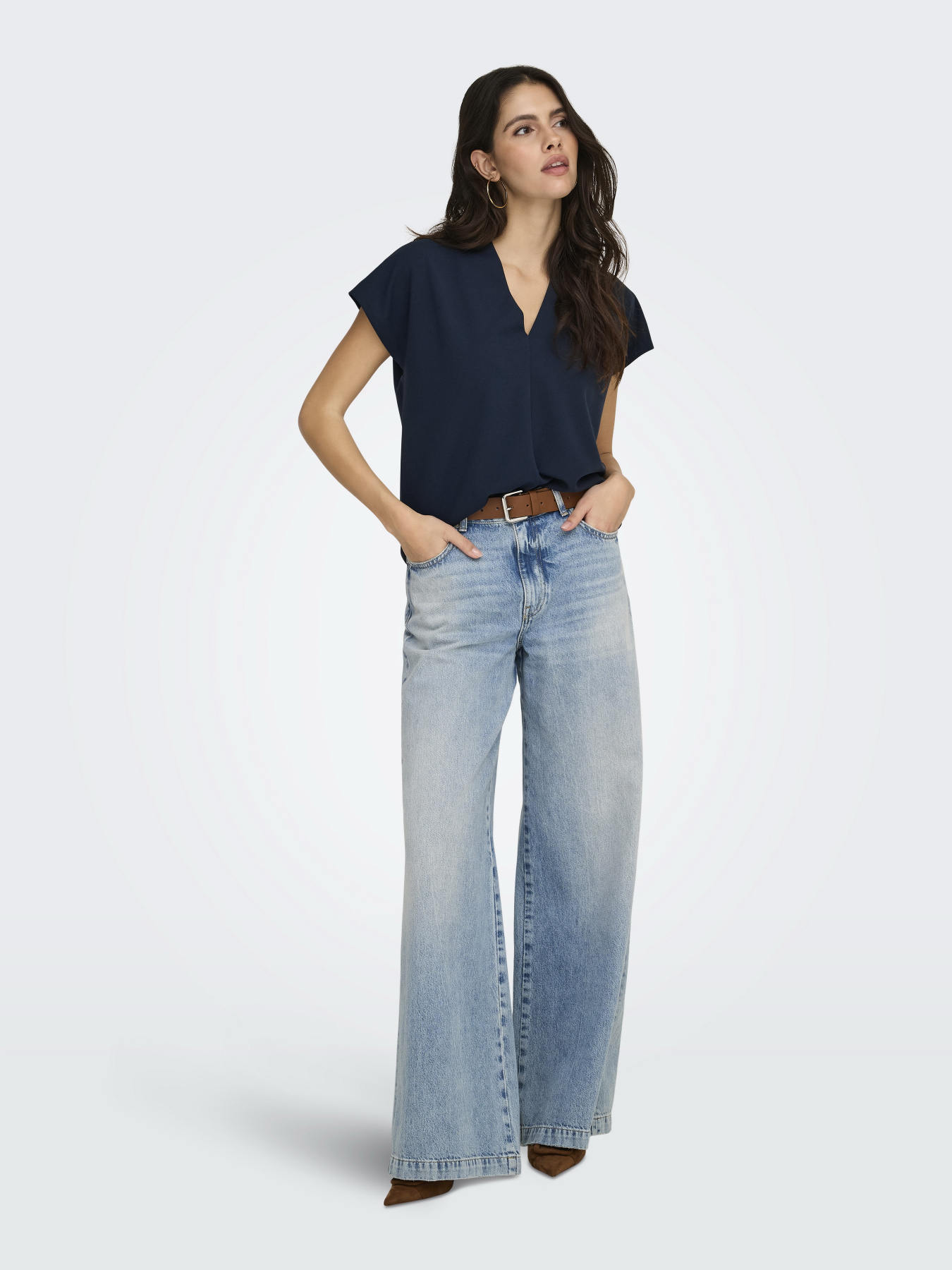 Футболки и поло JDY JOY LIFE S/S TOP модель 15363209_Total Eclipse Футболки и поло JDY JOY LIFE S/S TOP модель 15363209_Total Eclipse Фото