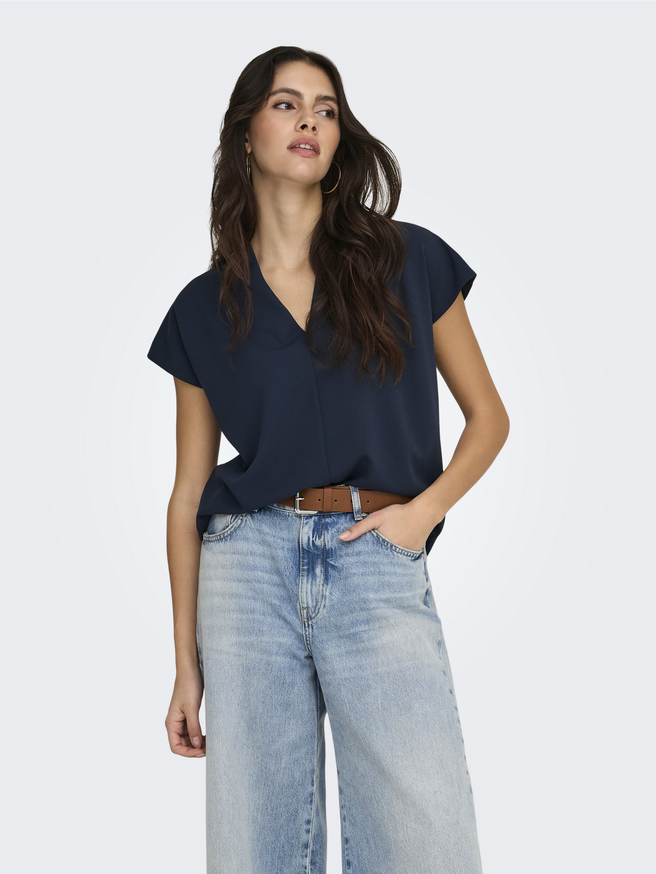 Футболки и поло JDY JOY LIFE S/S TOP модель 15363209_Total Eclipse Футболки и поло JDY JOY LIFE S/S TOP модель 15363209_Total Eclipse Фото