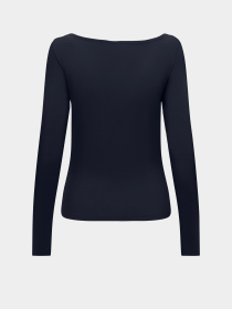 Худи и свитшоты JDY SISSY L/S BOATNECK TOP модель 15364527_Sky Captain Фото