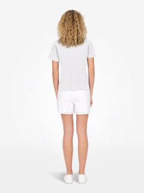 Футболки и поло JDY PISA S/S PRINT TOP модель 15298612_Cloud Dancer TEDDY CHEST E Фото