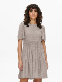 Платья JDY CARLA CATHINKA S/S DRESS модель 15254680_Chateau Gray Фото