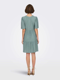 Платья JDY CARLA CATHINKA S/S DRESS модель 15254680_Chinois Green Фото