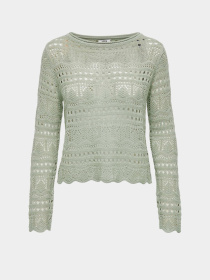 Худи и свитшоты JDY SUN LAY L/S BOATNECK PULLOV. K модель 15287384_Desert Sage Фото