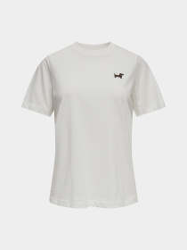 Футболки і поло JDY PISA S/S PRINT TOP модель 15298612_Cloud Dancer DOG Фото