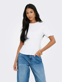 Футболки і поло JDY EVA S/S TOP модель 15370716_White Фото