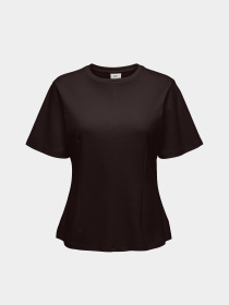Футболки и поло JDY EVA S/S TOP модель 15370716_Black Coffee Фото