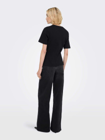 Футболки и поло JDY EVA S/S TOP модель 15370716_Black Фото