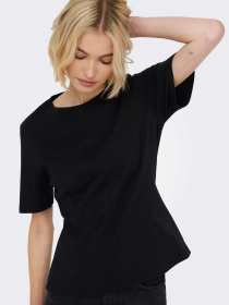 Футболки и поло JDY EVA S/S TOP модель 15370716_Black Фото