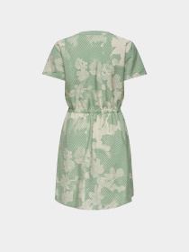 Сукні JDY TROYA LIFE S/S V SHORT DRESS модель 15371204_Deep Green 39-01-26 GRAPHI Фото