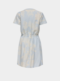 Сукні JDY TROYA LIFE S/S V SHORT DRESS модель 15371204_Powder Blue 40-01-26 GRAPH Фото