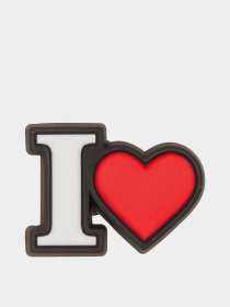 Аксессуары для обуви Jibbitz I HEART модель 10007134 Фото