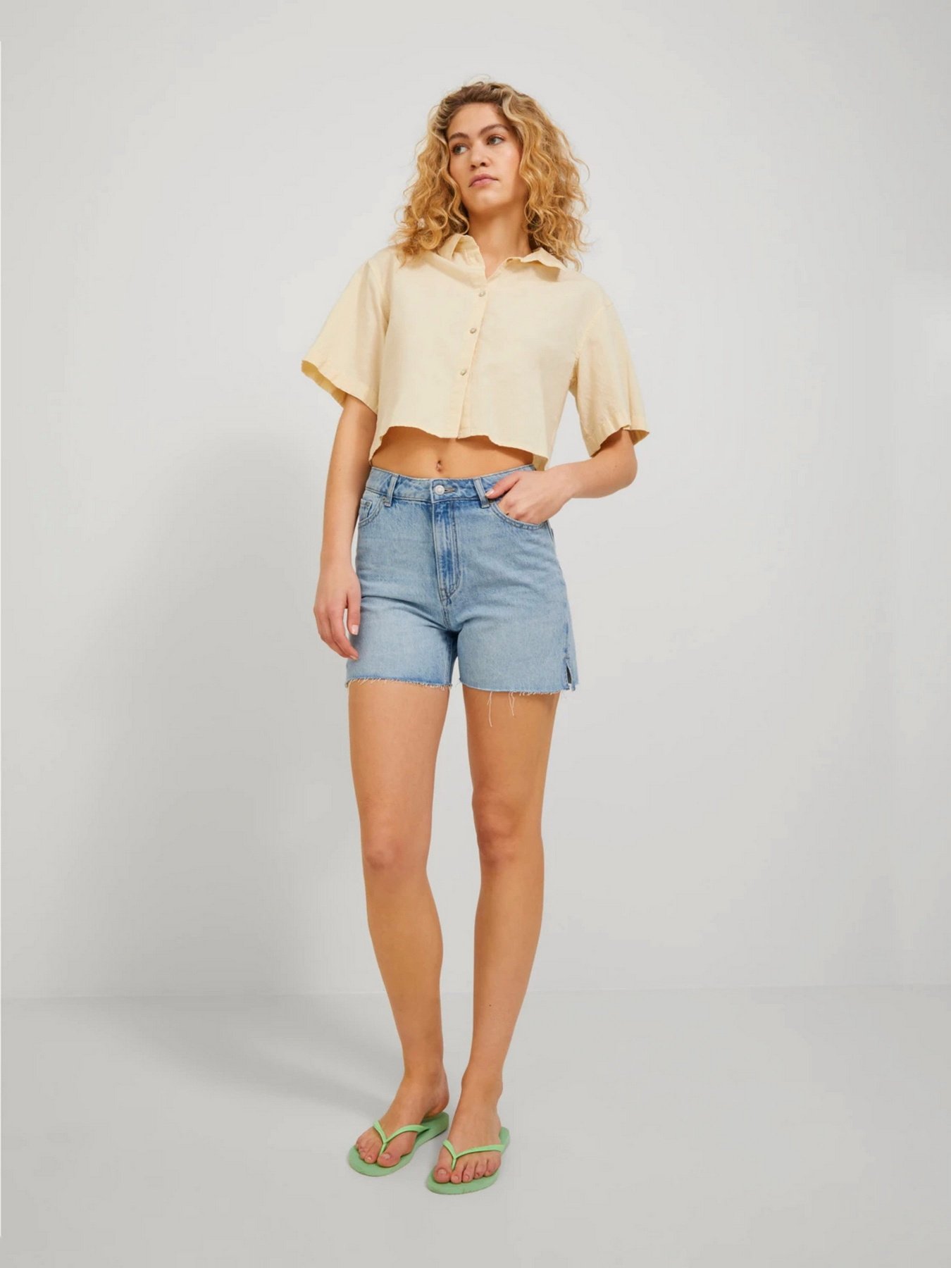 Шорти JJXX Aura модель 12227837_Light Blue Denim Фото
