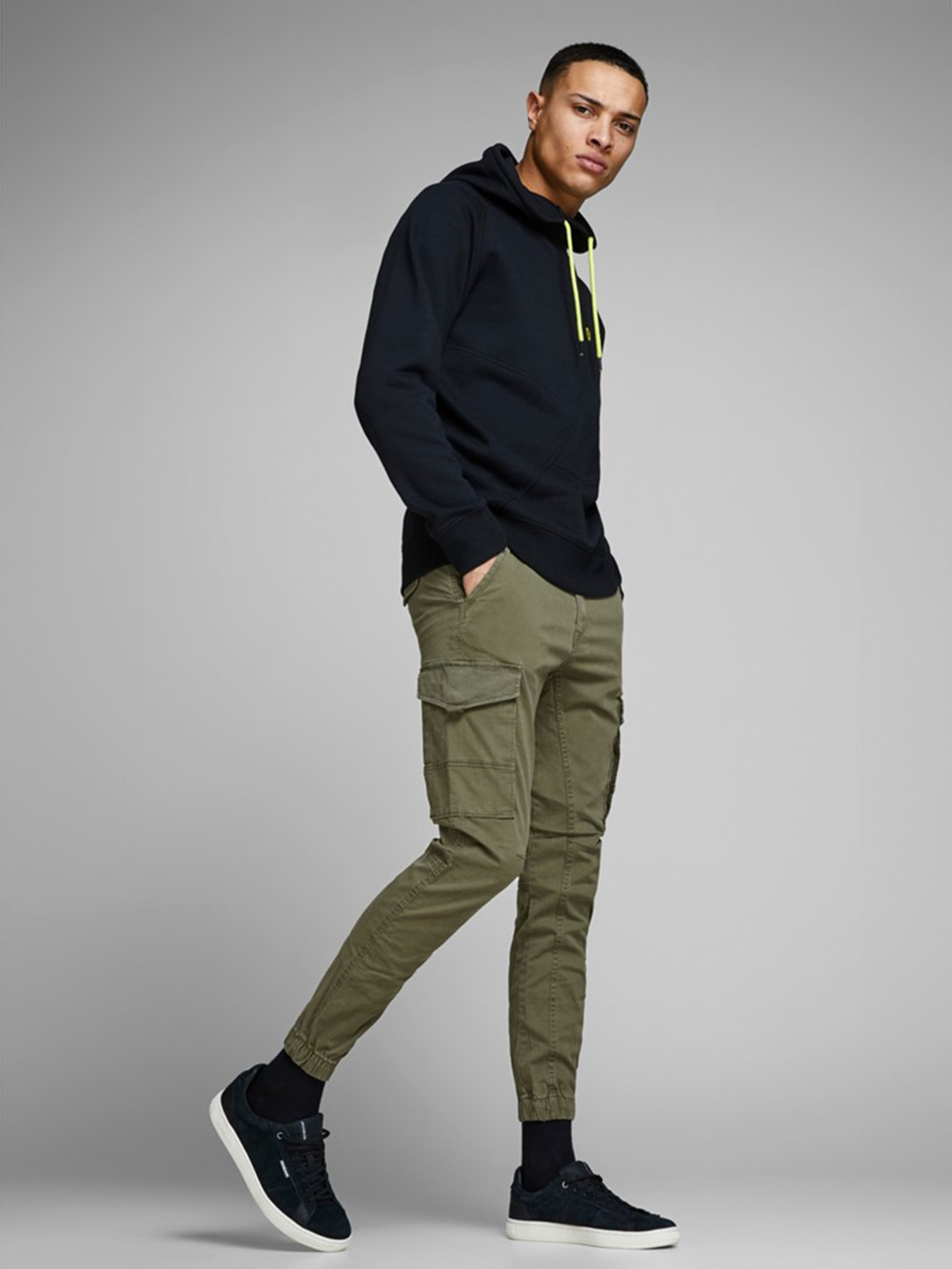 Брюки JACK & JONES модель 12141844_Olive Night Фото
