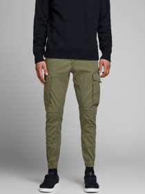 Брюки JACK & JONES модель 12141844_Olive Night Фото