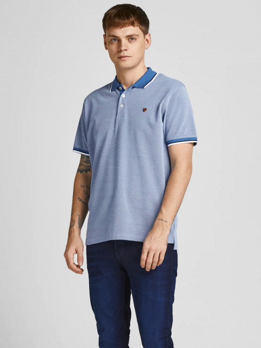 Футболки і поло JACK & JONES модель 12169064_Bright Cobalt Фото