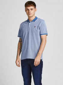 Футболки і поло JACK & JONES модель 12169064_Bright Cobalt Фото