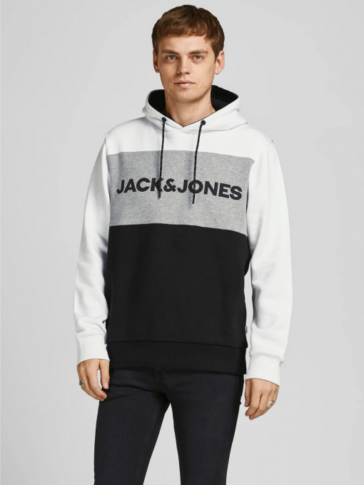 Худи и свитшоты JACK & JONES модель 12172344_White Фото