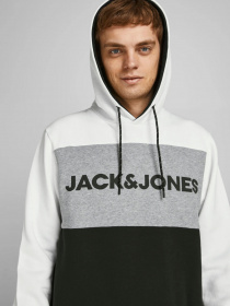Худі та світшоти JACK & JONES модель 12172344_White Фото