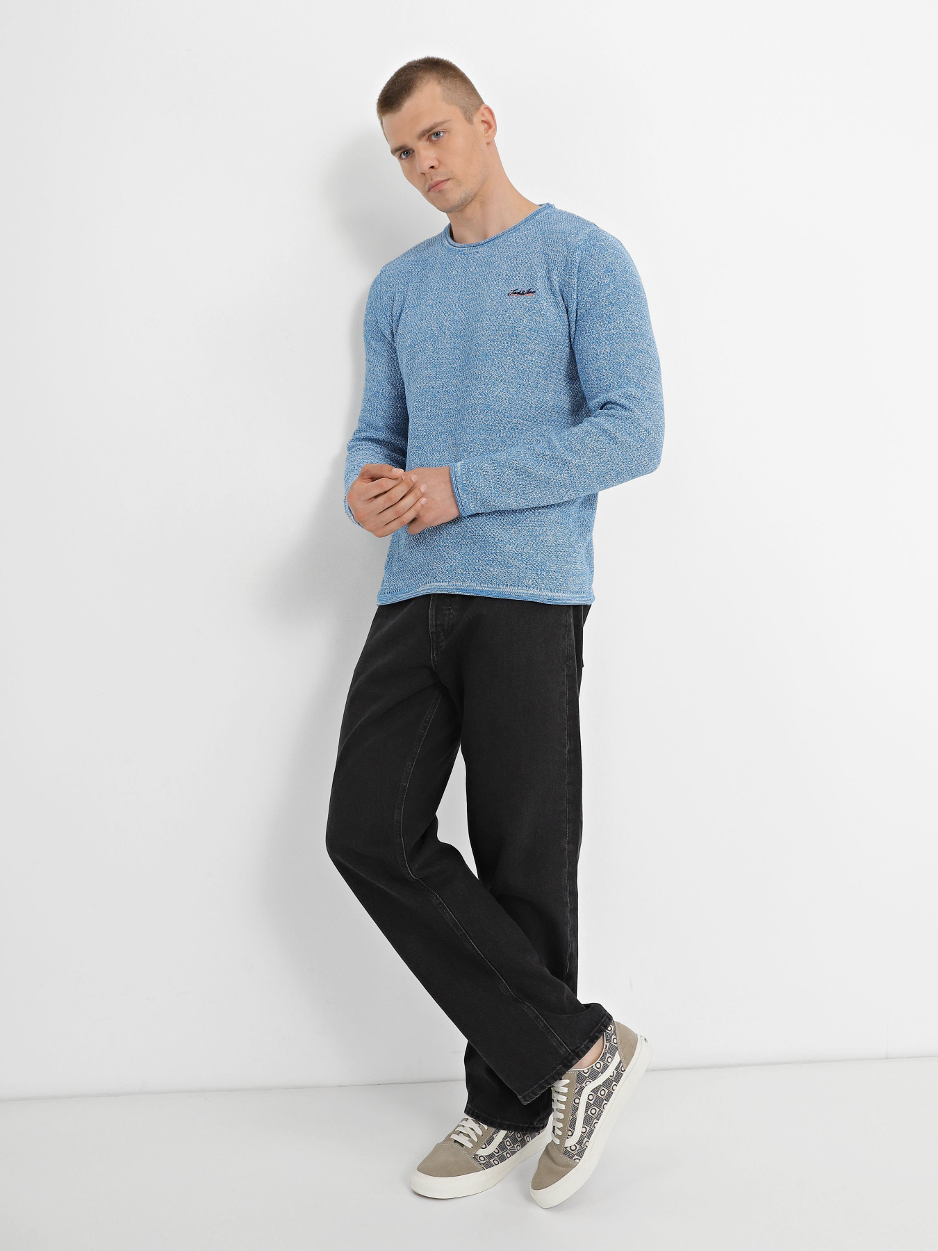 Светри та кардигани JACK & JONES модель 12204645_Sea Of Belize Светри та кардигани JACK & JONES модель 12204645_Sea Of Belize Фото